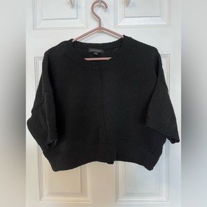 𝅺Banana Republic cropped short sleeve sweater​